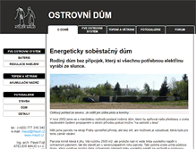 Tablet Screenshot of ostrovnidum.cz